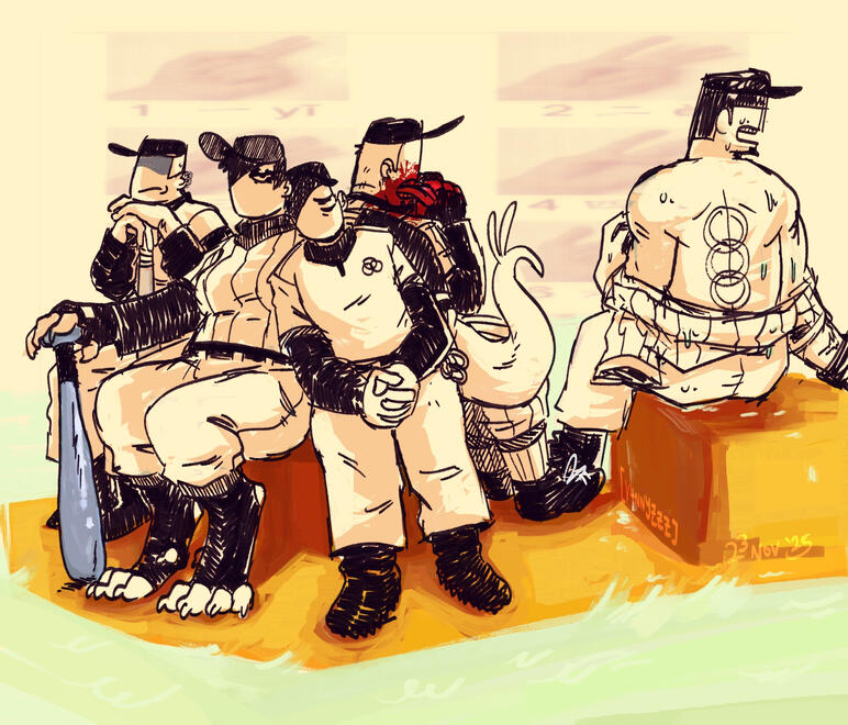 Coloured Sketch